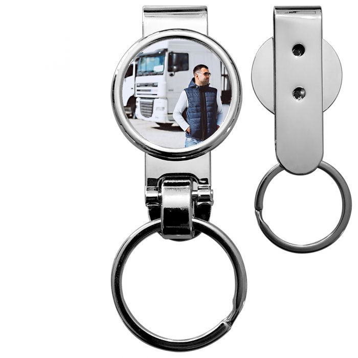 Porte-clés clips ceinture - Objet publicitaire personnalisé