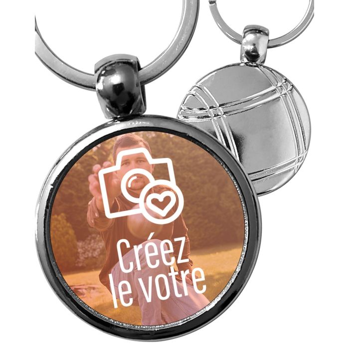 Rare Ancien Porte-clé Keychain « Fanny » Pétanque compteur points