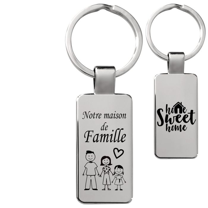 Porte-clés (grand) Hôtel B&B Motel Gravure Personnalisée Du Nom + Numéro De La Chambre + Logo - France