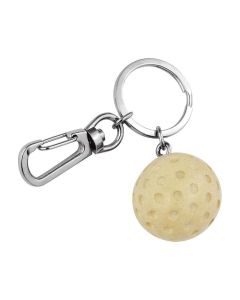 Porte-clé balle de golf en bois