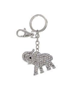 Porte-clé éléphant strass