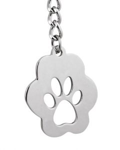 Porte-clés patte de chien