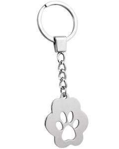 Porte-clés patte de chien