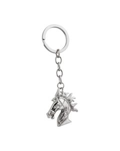 Porte-clé tête de cheval à la crinière