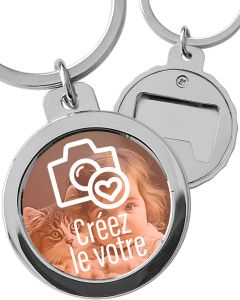 Porte-clés capsule photo