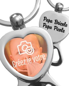 porte clés coeur décapsuleur personnalisé