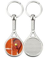 porte-cles logo raquette tennis