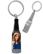 porte clés photo décapsuleur bouteille personnalisé