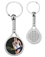 Porte Clés Raquette squash photo