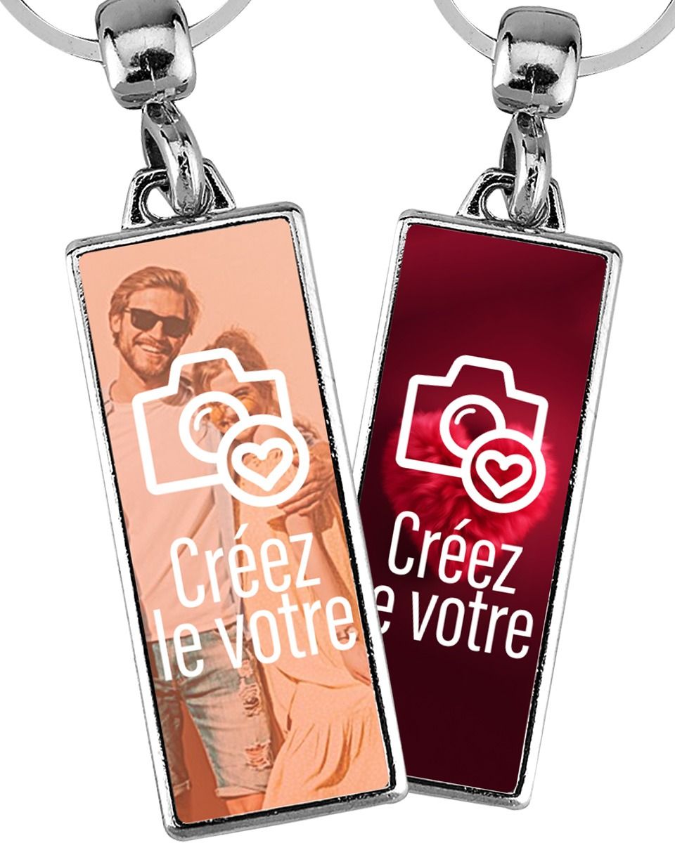 PORTE CLES CLE clefs imprime double face drapeau grece