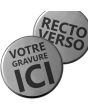 jeton de caddie gravure personnalisé - on