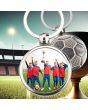Porte-clé ballon de foot personnalisé - club de foot