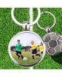 Porte-clé ballon de foot personnalisé - équipe de foot