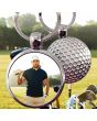 porte clés balle de golf personnalisé joueur de golf