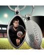 porte-clés photo personnalise sport rugby