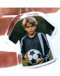 porte-clés maillot sport photo personnalisé 
