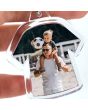 Porte-clé photo maillot père et fils