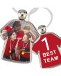 Porte clés métal personnalisé maillot club