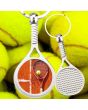 Porte Clés Raquette tennis photo sport