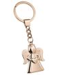 Porte-clé ange gardien rose
