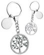 Porte-clé arbre de vie strass