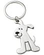 Porte-clé chien en métal