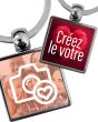 porte-clés personnalisé photo - votre image