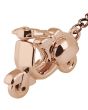 Porte-cle vespa - rose-zoom