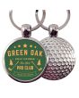 Porte-clé balle de golf personnalisé logo