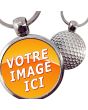Porte-clé balle de golf personnalisé photo - on