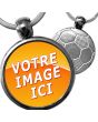 Porte-clé ballon de foot personnalisé -on