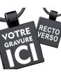 Porte-clés calendrier gravé - on
