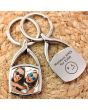 porte-clés en métal photo personnalisation best Friends