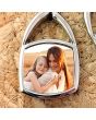 porte-clés en métal photo personnalisation - fête des mamans