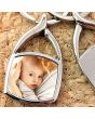 porte-clés en métal photo personnalisation - fête des papas