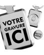 Porte-clés gravé jeton caddie  - off