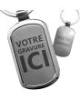 Porte-clés gravé luxe homme - off