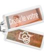 Porte-clés personnalisé cristal panorama