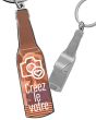 porte clés photo décapsuleur bouteille personnalisé - votre image