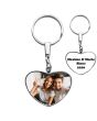 porte-cles photo grand coeur saint-valentin recto-verso