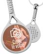 Porte Clés Raquette squash photo - votre image