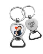 porte clés coeur décapsuleur personnalisé - off