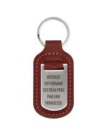 Porte clés métal personnalisé homme