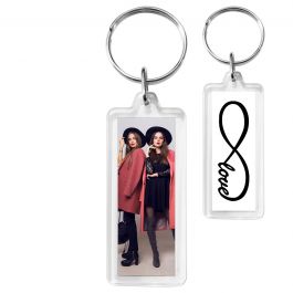 Porte-clés Lumineux En Verre Personnalisés - Goodies Revendeurs