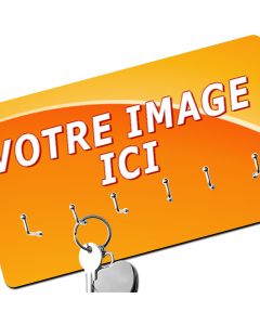 Porte-clés mural grande photo