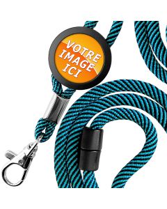 Tour de cou porte clé - Lanyard personnalisé publicitaire - Sogedex