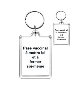 Porte Clés passe vaccinal FACILE