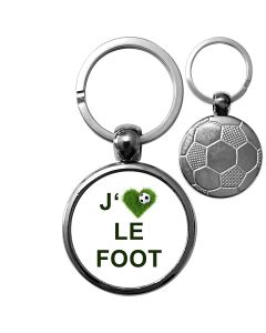 Porte-clés de terrain de football pour hommes, porte-clés de