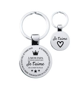 Porte clé Mon Prénom à personnaliser en plaqué or ou argent pas cher –  Jewelssimo