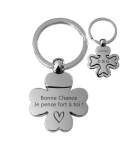 Porte clé Personnalisé Mat Simili Cuir